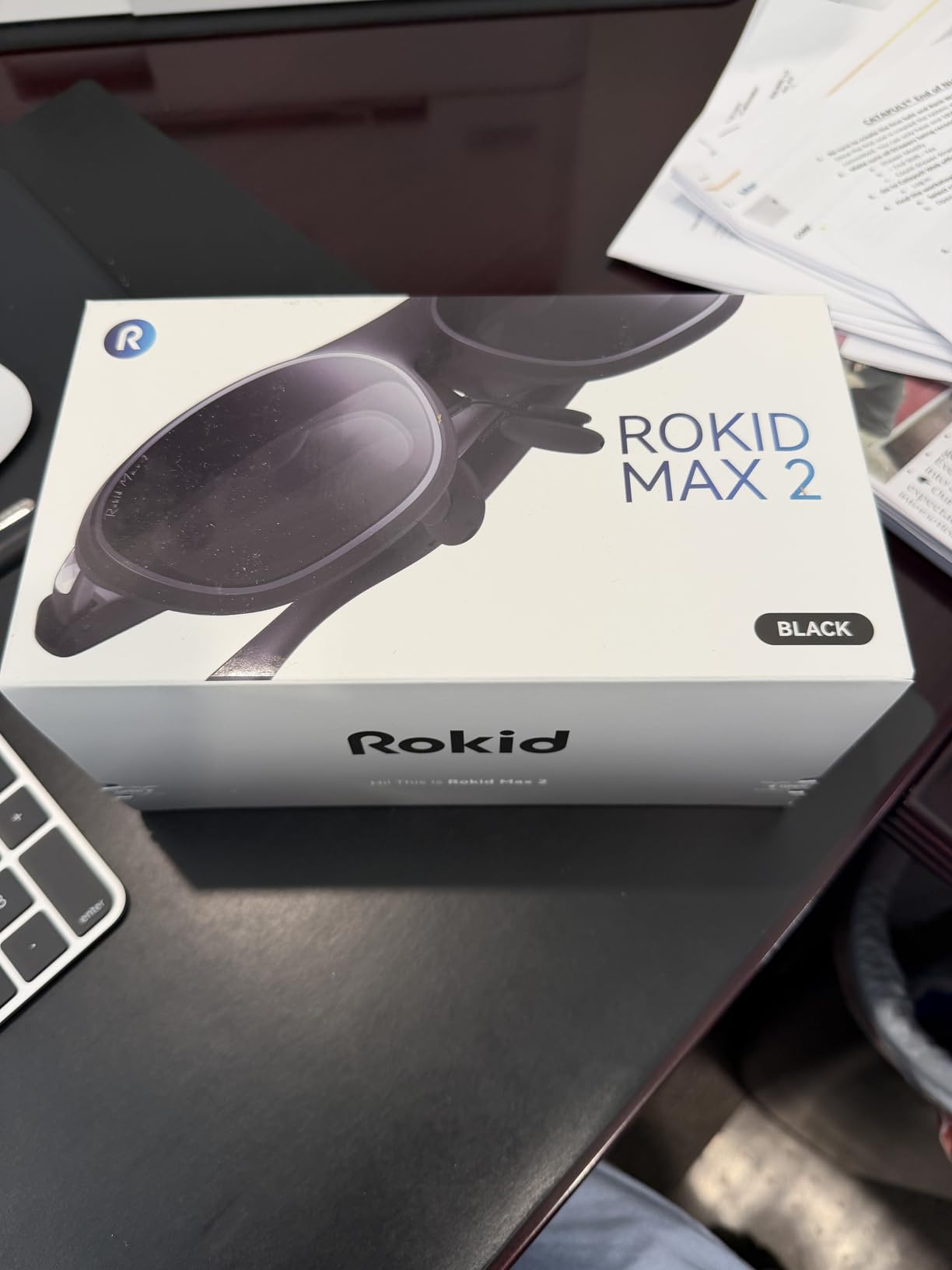 Rokid Max 2 AR Glasses Black, 215