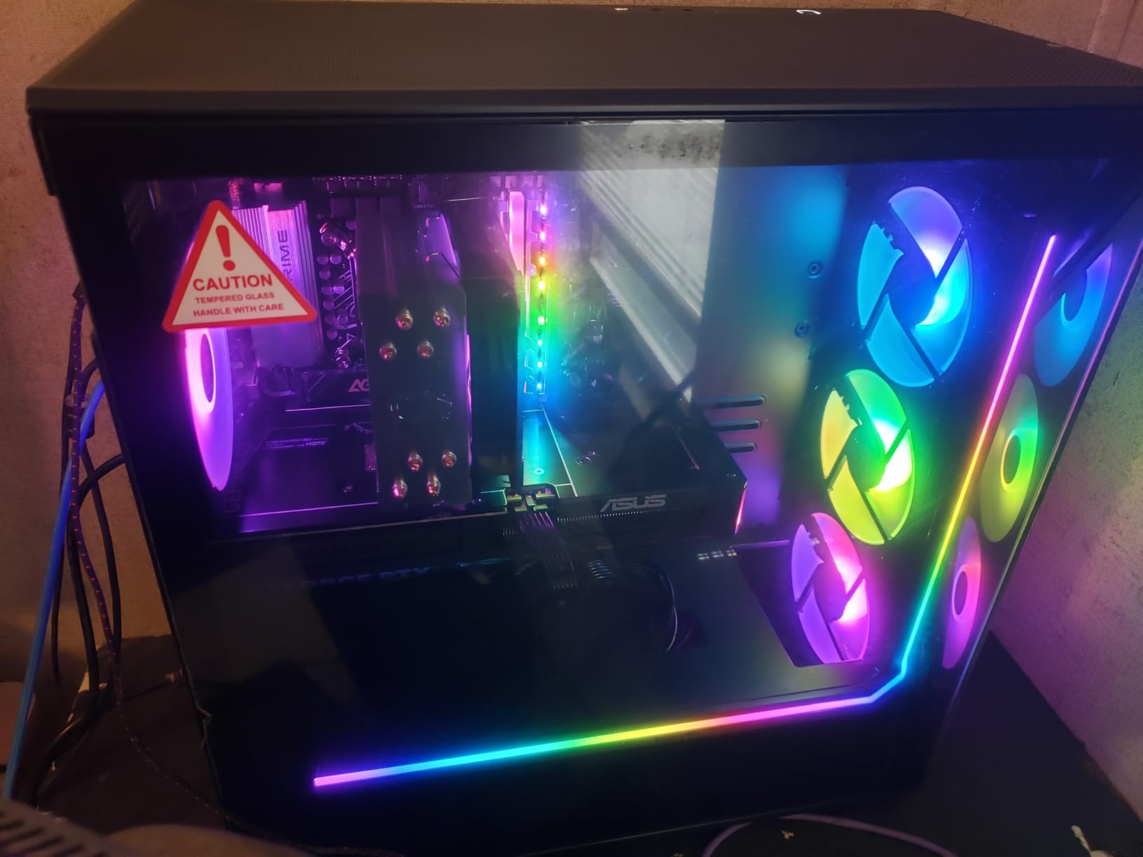 iBUYPOWER Slate MESH Gaming PC Desktop Computer Intel Core i7 14700F CPU, NVIDIA GeForce RTX 5070 12GB GPU, 32GB DDR5 RGB 5200MHz RAM, 1TB NVMe SSD, Windows 11 Home, Keyboard and Mouse - SMI7N5701 customer photo 1