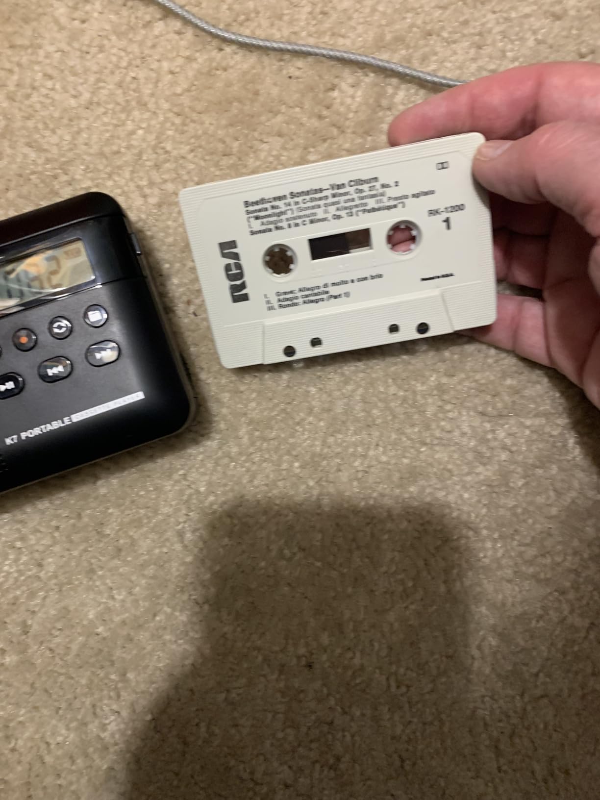 KLIM K7 Cassette Tape Player + Cassette to MP3 Converter + Portable Cassette Player + Built-in Microphone & Speaker + Rechargeable Battery + Earphones + 32GB SD Card customer photo 1