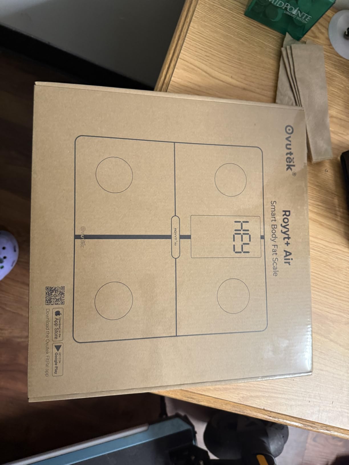 Ovutek Smart Scale for Body Weight, Professional Bathroom Digital Scale with BMI, Body Fat, Muscle Mass, Most Accurate to 0.05lb, Large Display High Accurate Body Composition Machine with Fitness App customer photo 1