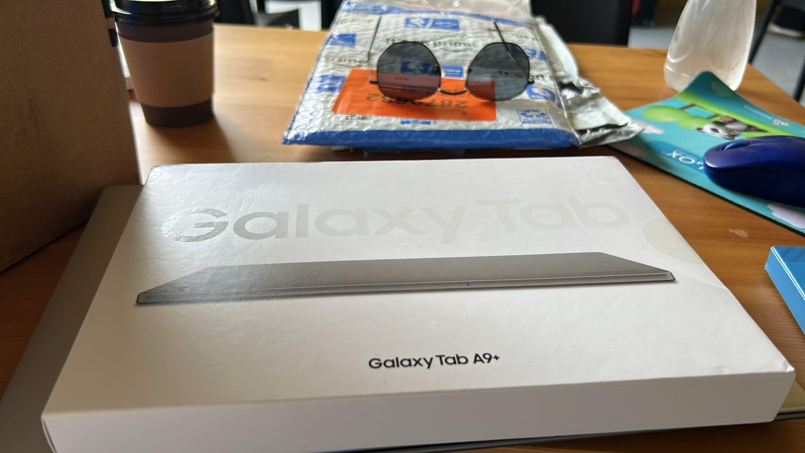 Samsung Galaxy Tab A9+ 11 inch 256GB Android WiFi Tablet, Big Screen, Quad Speakers, Upgraded Chipset, Multi Window Display, Slim, Light, Durable Design, Graphite with Accessories customer photo 1