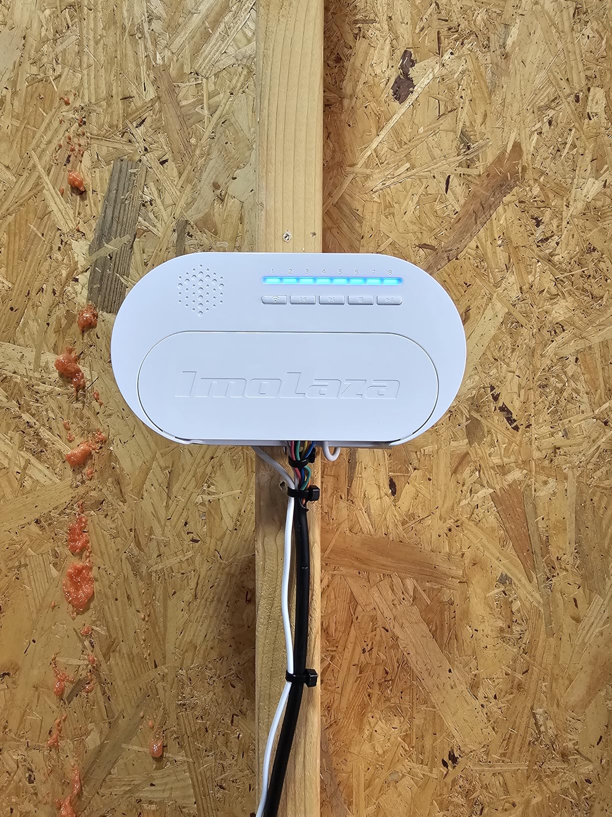 ImoLaza 4-Zone Indoor Smart WiFi Sprinkler System Controller, Easy Install Irrigation Timer for Lawn & Garden, Water-Saving Automatic Sprinkler Timer/Controller with Mobile App, Compatible with Alexa customer photo 1