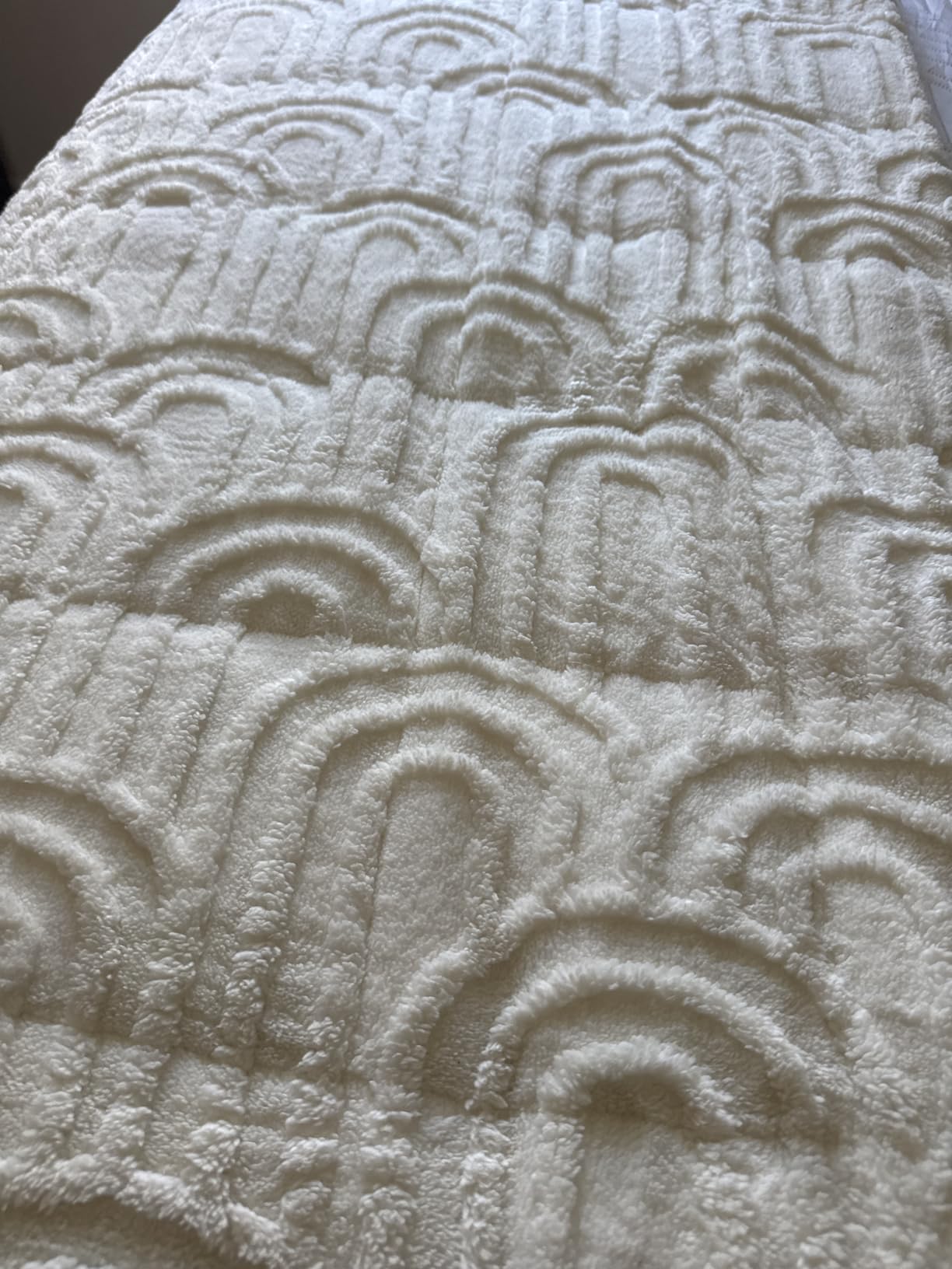 Wemore Jacquard Fleece Weighted Blanket Queen Size 60 x 80 15lbs, Ultra Soft Cozy Sherpa Weighted Blankets for Adults - Customer Photo 2