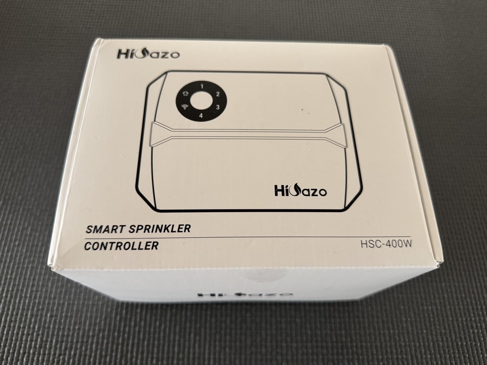 Smart Sprinklers Controller 2.4GHz WiFi, Irrigation Controller Easy Use App Enabled, 4 Zone + 16 Plans, Save Water Auto Skip Rain, Freeze & Wind, 10 Minutes Install (Deep Grey) customer photo 2