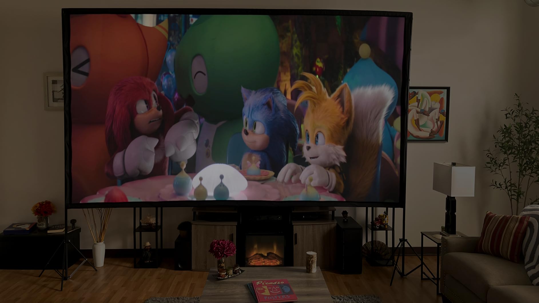 ONOAYO ONO3Pro 2.0 Outdoor Projector - 2000 ANSI/AI Auto Focus/Built-in APPs/Dolby customer photo 2