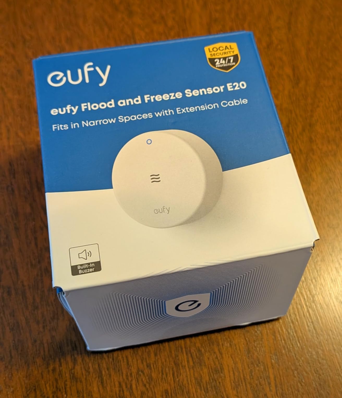 eufy Water Leak and Freeze Sensor E20, Dual Detection, Extended Reach with Cable, Built-in Alert with 75 dB Alarm, Long-Lasting 5-Year Battery Life, Requires HomeBase 2, 3, Mini, or Pro customer photo 2