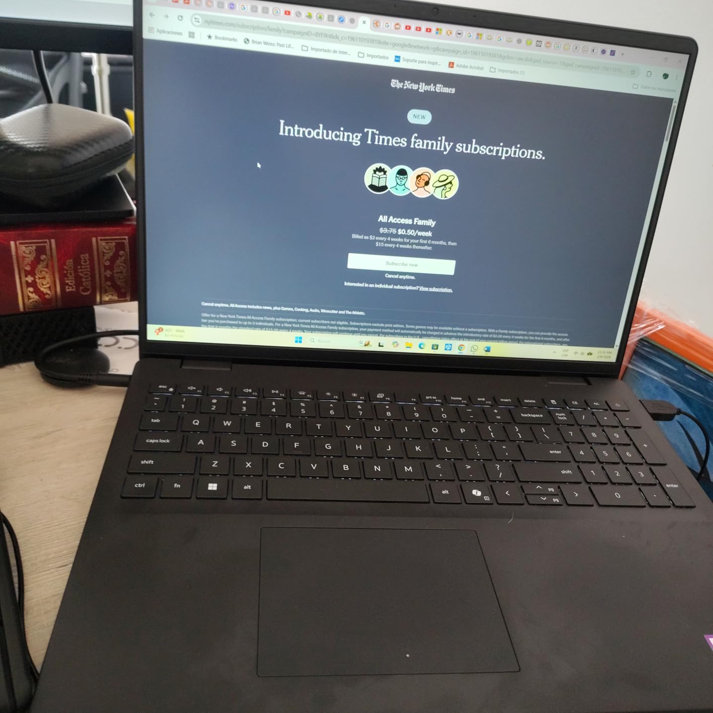 Dell 16 Laptop DC16250-16.0-inch 16:10 FHD+ Touch Display, Intel Core 5 120U Processor, 16GB DDR5 RAM, 512GB SSD, Intel Graphics, Windows 11 Home, 1 Year Basic Onsite Service - Carbon Black customer photo 1