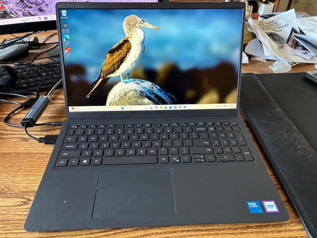 Dell 15 Laptop DC15255-15.6-inch FHD 120Hz Display, AMD Ryzen 5-7520U, 8GB LPDDR5 RAM, 512GB SSD, Radeon 610M Graphics, Windows 11 Home, Onsite Service - Carbon Black customer photo 1