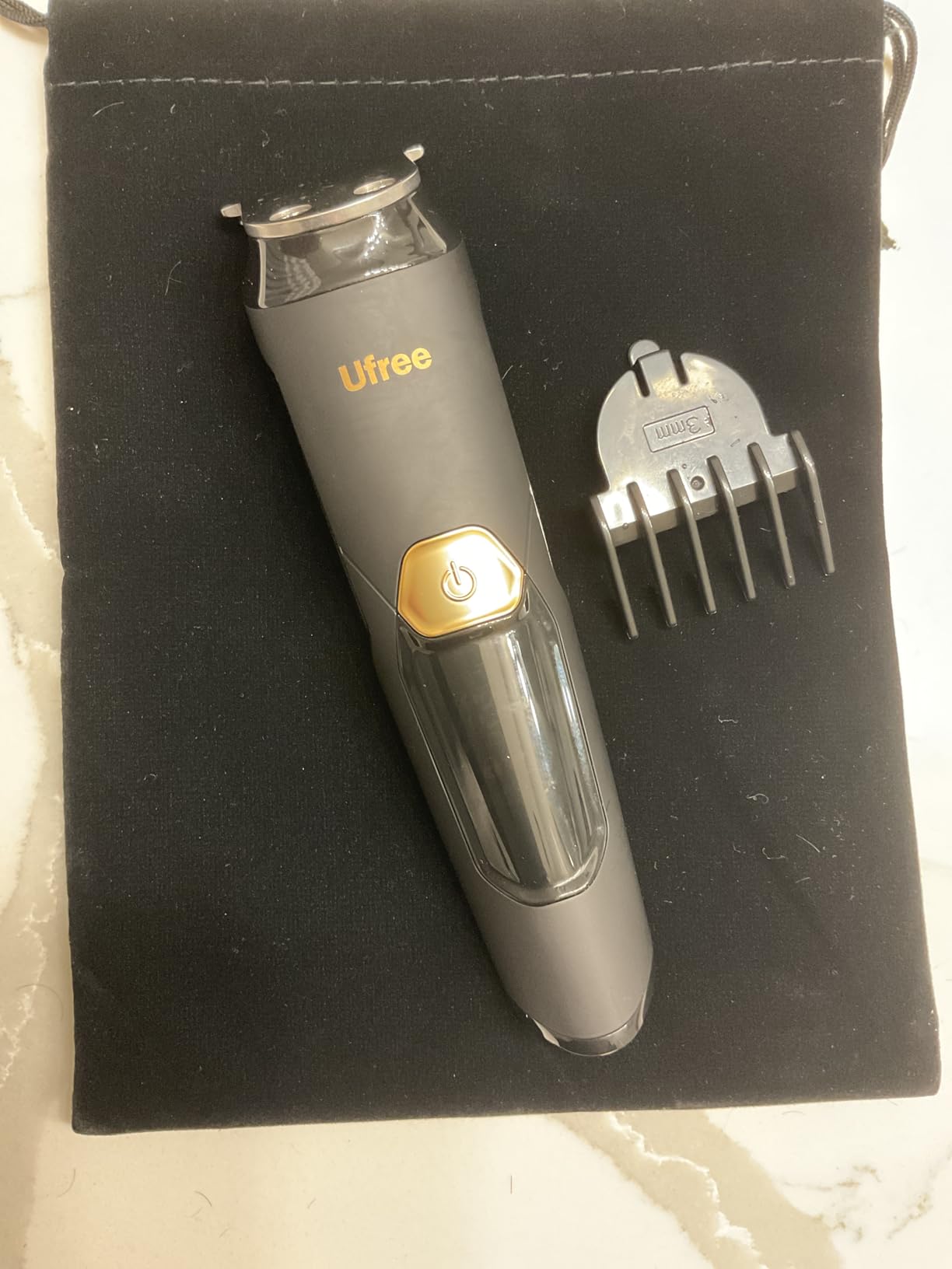 Ufree 3-in-1 Beard Trimmer for Men, Valentine Gifts for Men, IPX6 Waterproof Men's Electric Razor Shaver for Mustache, Professional Hair Trimmer Clippers, Type-C Body Grooming Kit customer photo 2