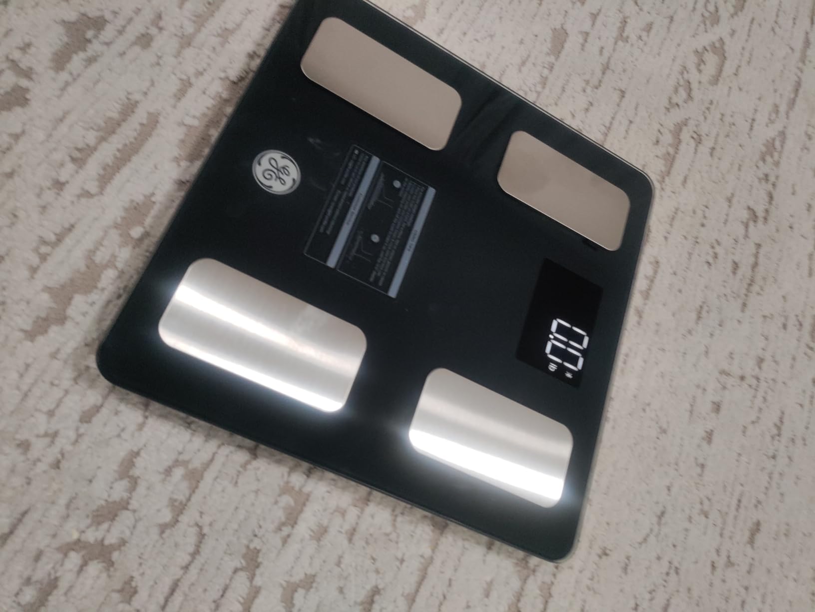 GE Smart Scale for Body Weight and Fat, Digital Bathroom Scales with LED Display BMI Body Fat - Bluetooth 13 Body Composition Monitor for Muscle Mass People with App, Accurate 400lb Weighing customer photo 2