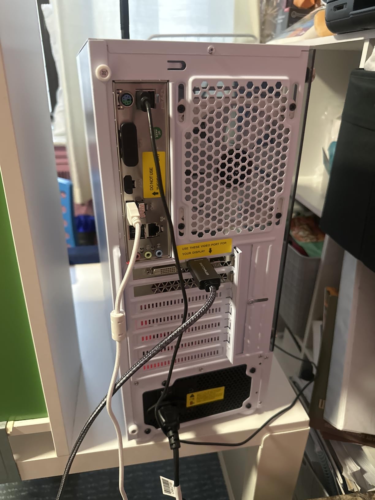 STGAubron Gaming PC Desktop Computer, AMD Ryzen 7 5700X up to 4.6G, GeForce RTX 3060 12G, 16GB DDR4, 1TB SSD, WiFi 6 & BT 5.2, RGB Fan x4, Windows 11 Home,White customer photo 1