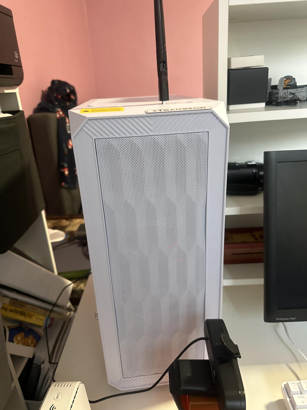 STGAubron Gaming PC Desktop Computer, AMD Ryzen 7 5700X up to 4.6G, GeForce RTX 3060 12G, 16GB DDR4, 1TB SSD, WiFi 6 & BT 5.2, RGB Fan x4, Windows 11 Home,White customer photo 2