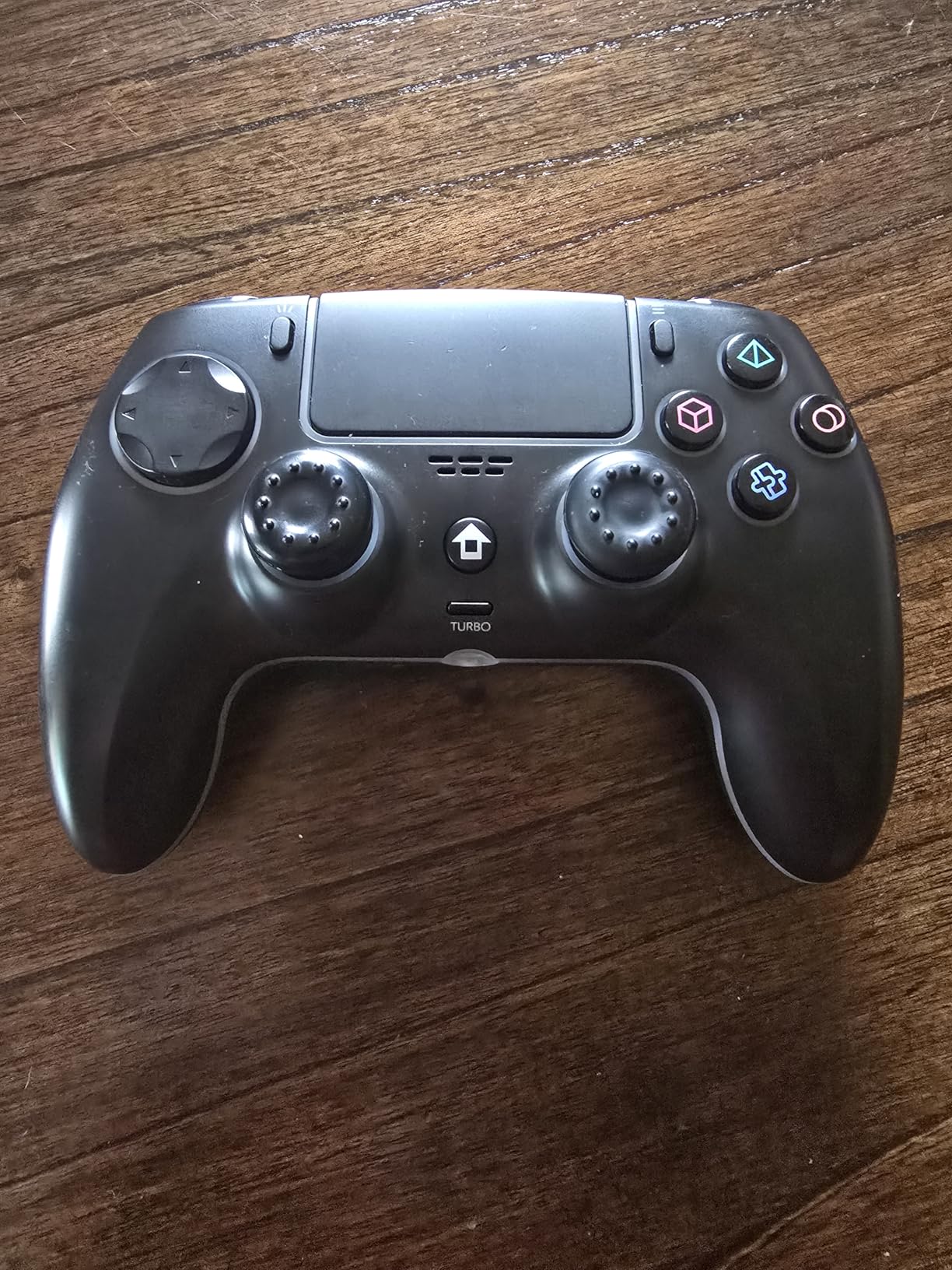 GlowPlayX Wireless Gaming Controller Compatible with PS-5 Console/Pro/PC/Mac/iOS/Android/Steam Deck, Gamepad with RGB Lighting/Hall Effect Joystick/Dual Vibration/Turbo/Headset Jack/1500 mAh Battery customer photo 2