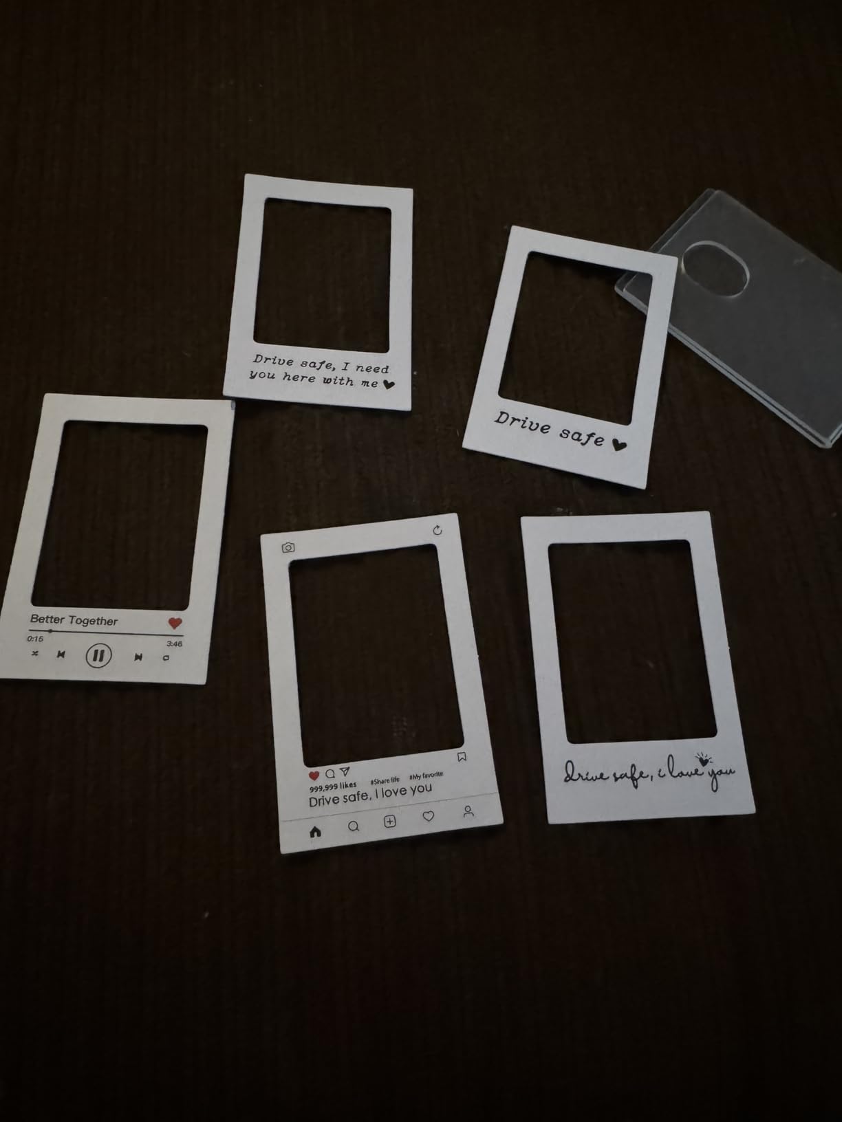 Valentine's Day Gift for Him Her, 2 Pack Personalized Car Visor Photo Clip, Custom Couple Picture Holder, 2 Acrylic Frames + 5 Mats, No Adhesive Snap-Lock Clip, Heat-Resistant Car Keepsake Customer Review Valentine's Day Gift for Him Her, 2 Pack Personalized Car Visor Photo Clip, Custom Couple Picture Holder, 2 Acrylic Frames + 5 Mats, No Adhesive Snap-Lock Clip, Heat-Resistant Car Keepsake - Customer Photo 2