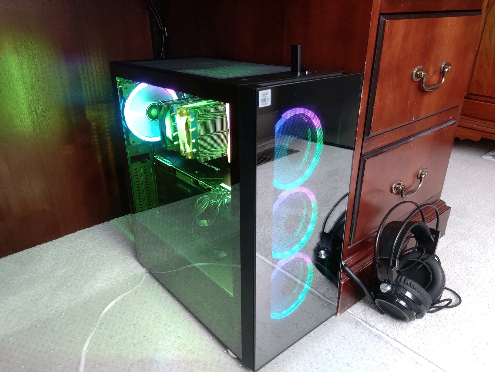 iBUYPOWER Slate Gaming PC Desktop Intel Core Ultra 7 265F CPU, NVIDIA GeForce RTX 5060 8GB GPU, 32GB DDR5 RGB 5200MHz RAM, 1TB NVMe SSD, Windows 11 Home, Computer w/Keyboard and Mouse - SBI7N5603 customer photo 2