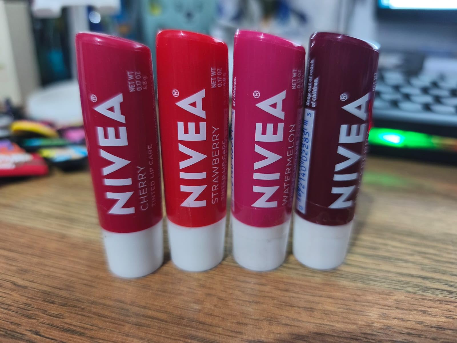 NIVEA Rose Meringue Lip Balm, Nourishing Lip Care, Bridgerton Limited Edition Moisturizing Lip Balm with Shea Butter, 3-in-1 Moisture, Repair and Nourish, 0.17 Oz Stick - Customer Photo 2