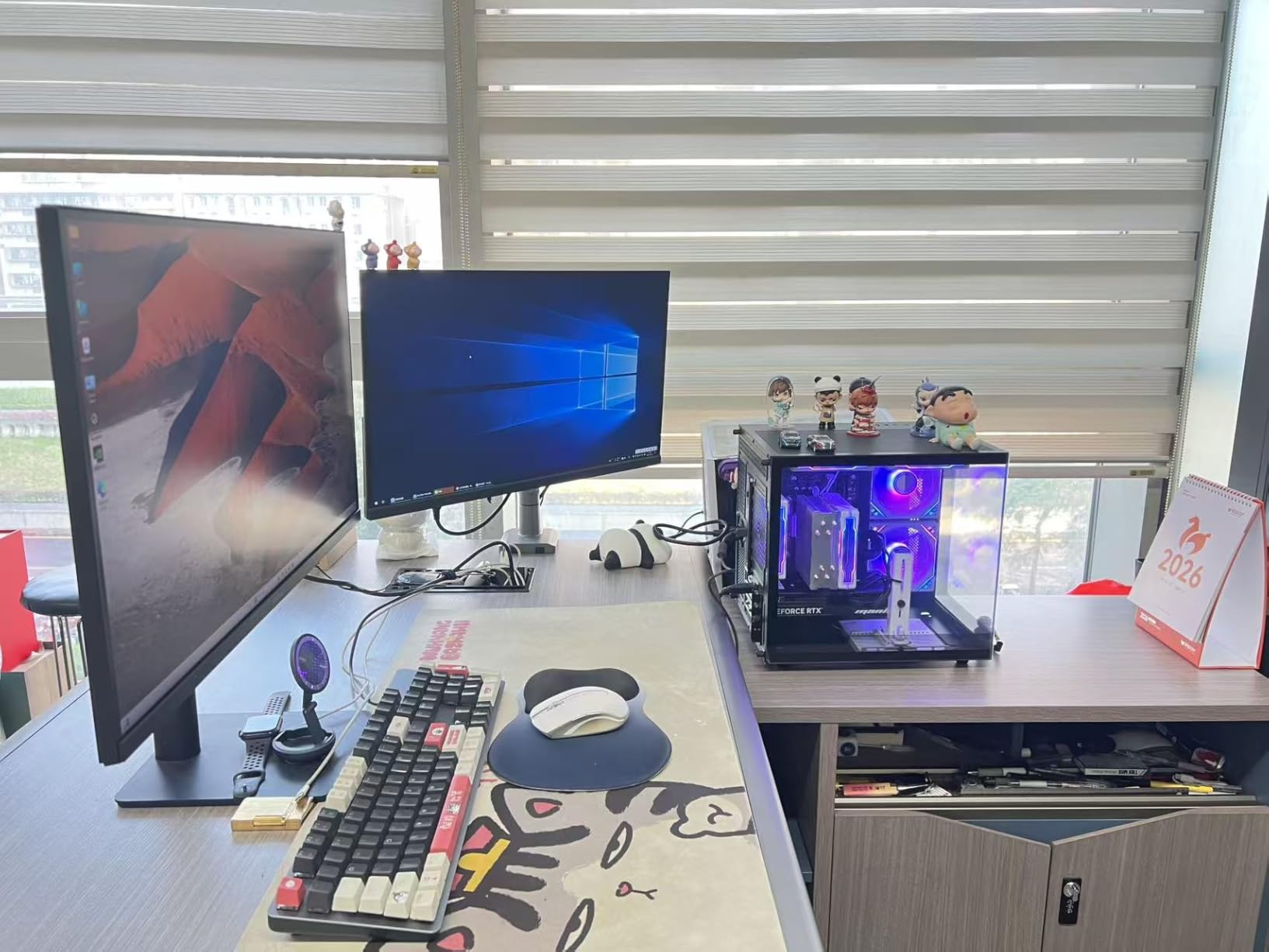 Gaming PC Desktop Computer - Ryzen 5 5500, Radeon RX 6500XT 4GB, 16GB DDR4 RAM, 1TB NVME SSD, Prebuilt Tower Computer (Black) customer photo 1