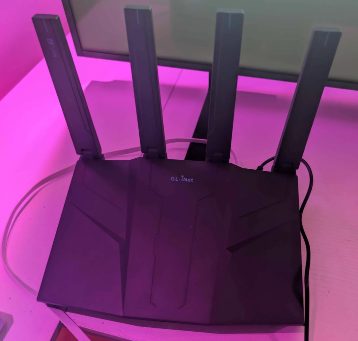 GL.iNet GL-BE6500 (Flint 3e) WiFi 7 Router, High-Speed WiFi Router for Wireless Internet w/VPN, 5 x 2.5G Ethernet Port for Fiber Optic Modem, Long Range Large Home, Business & Gaming Computer Routers customer photo 1