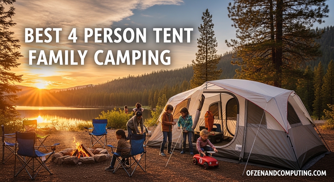 Best 4 Person Tent Family Camping
