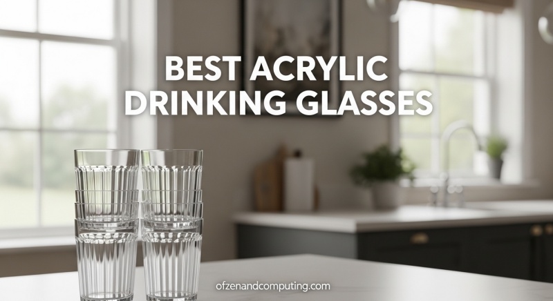 Best Acrylic Drinking Glasses
