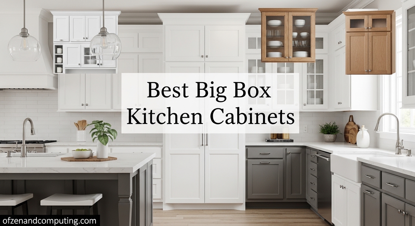 Best Big Box Kitchen Cabinets