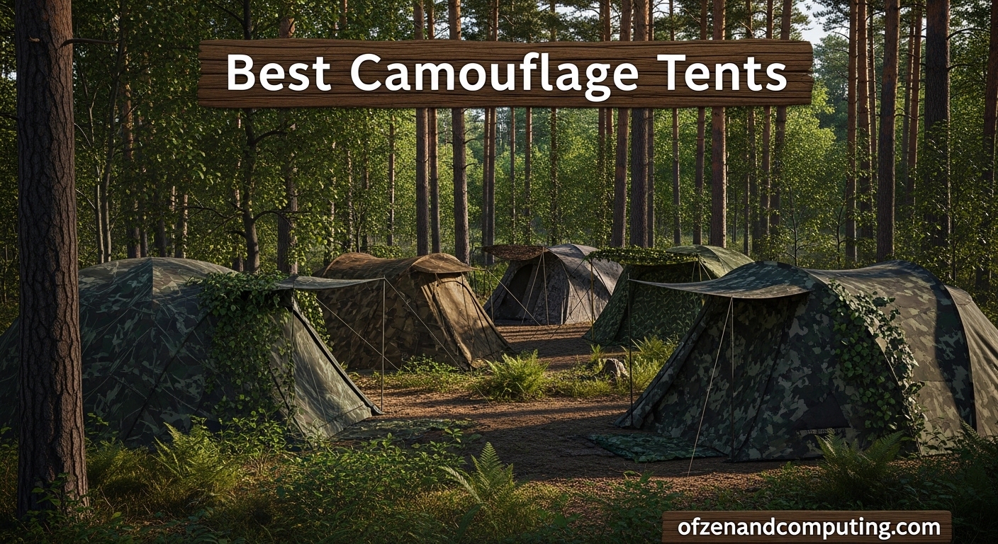 Best Camouflage Tents