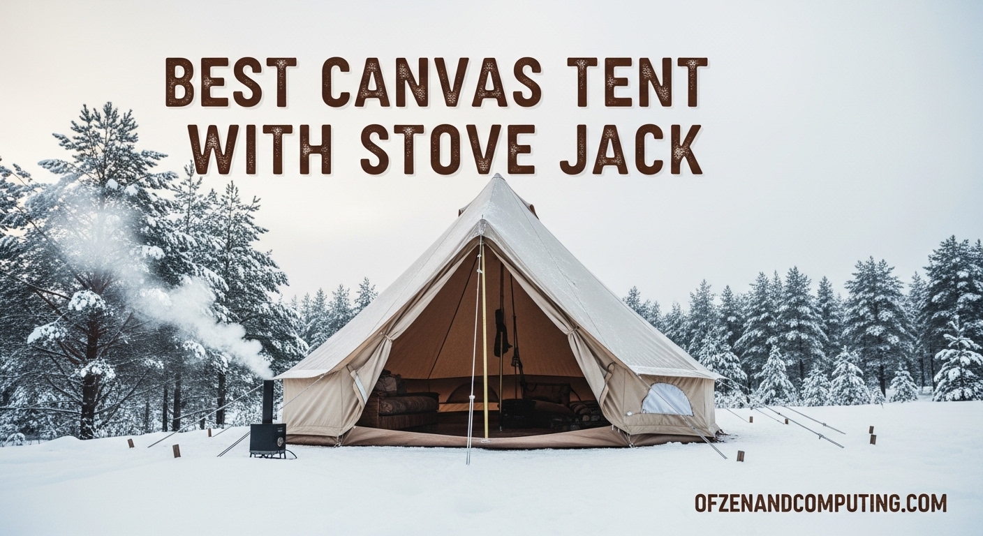 Best Canvas Tent With Stove Jack