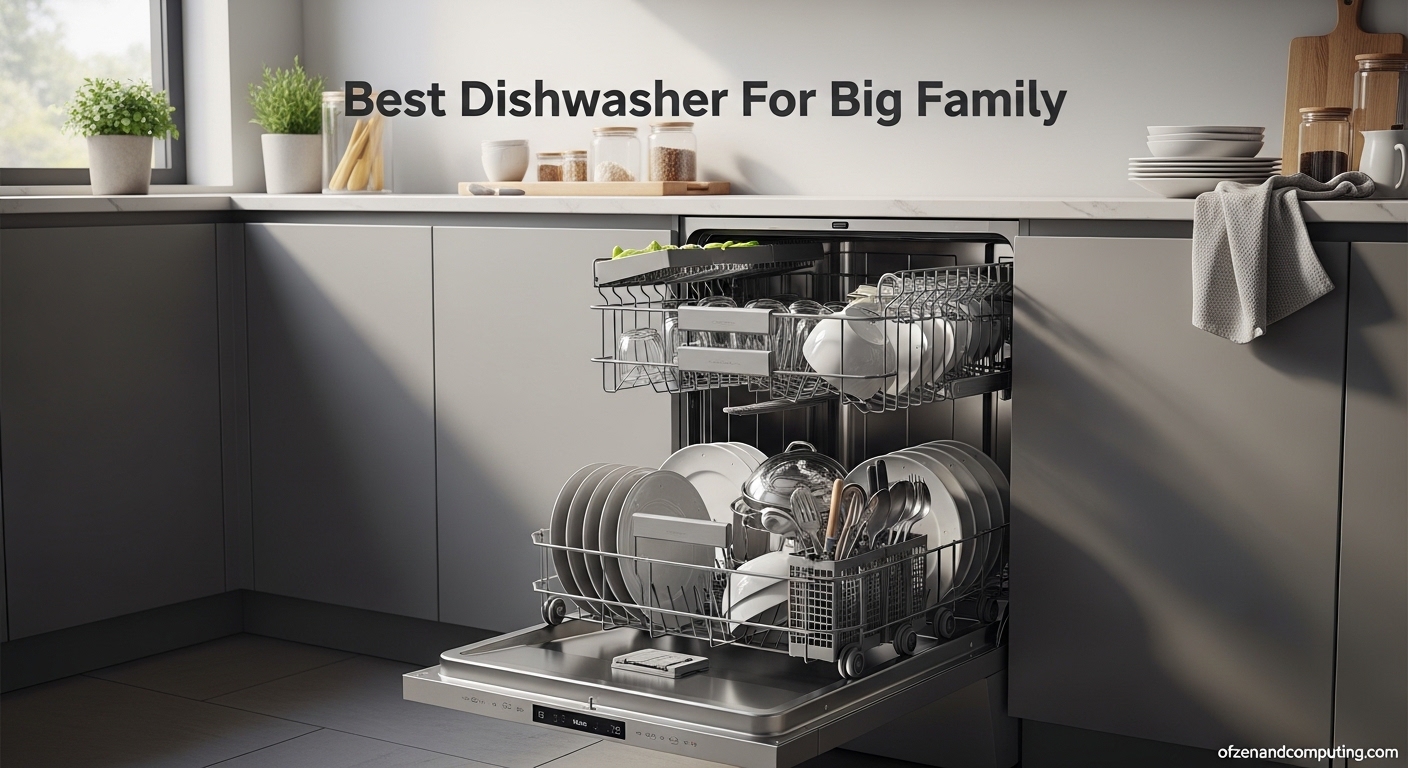 Best Dishwasher For Big Family