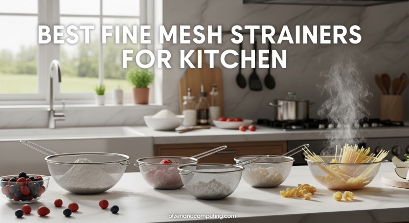 Best Fine Mesh Strainers for Kitchen