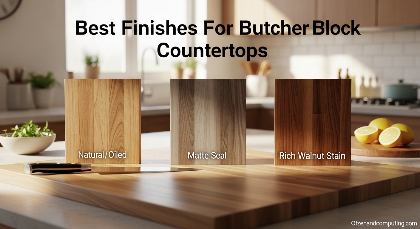 Best Finishes For Butcher Block Countertops