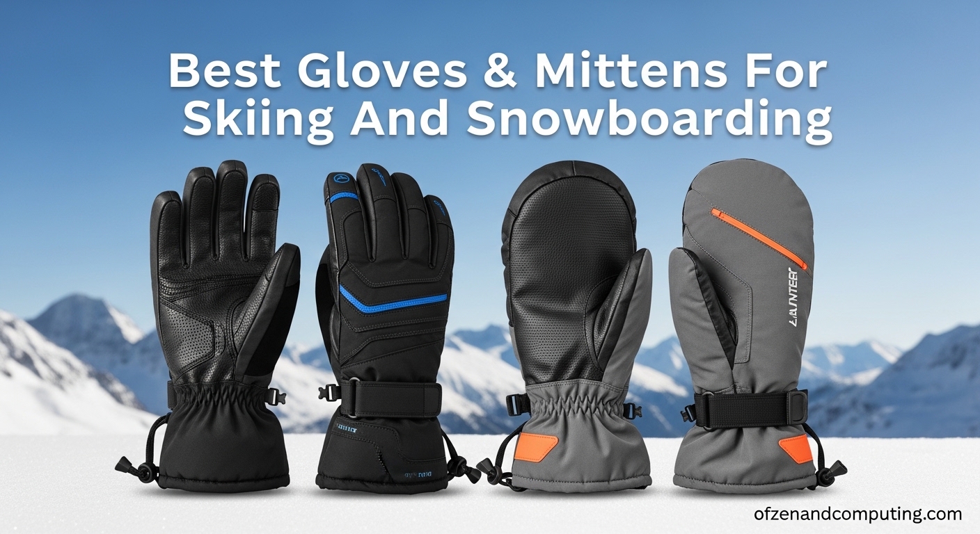 Best Gloves & Mittens For Skiing And Snowboarding