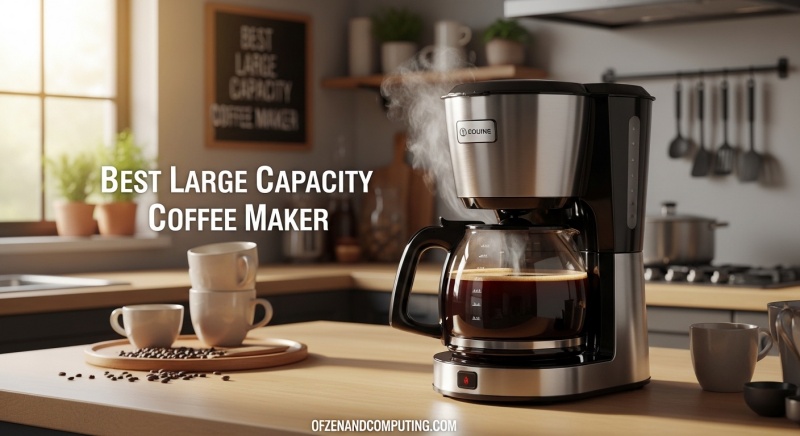 Best Large Capacity Coffee Maker