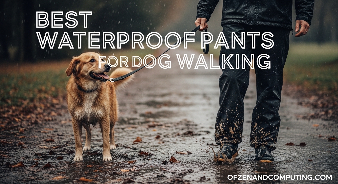 Best Waterproof Pants For Dog Walking