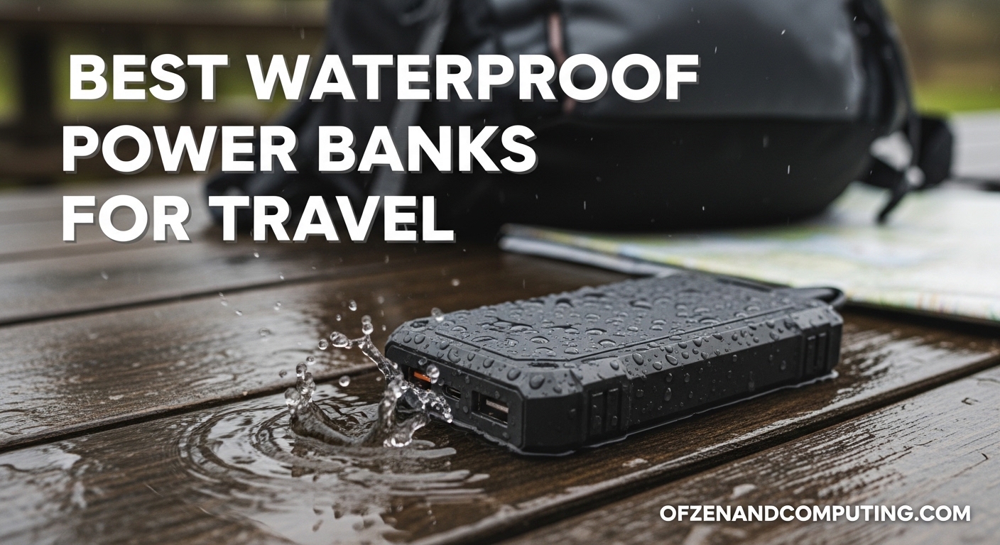 Best Waterproof Power Banks for Travel