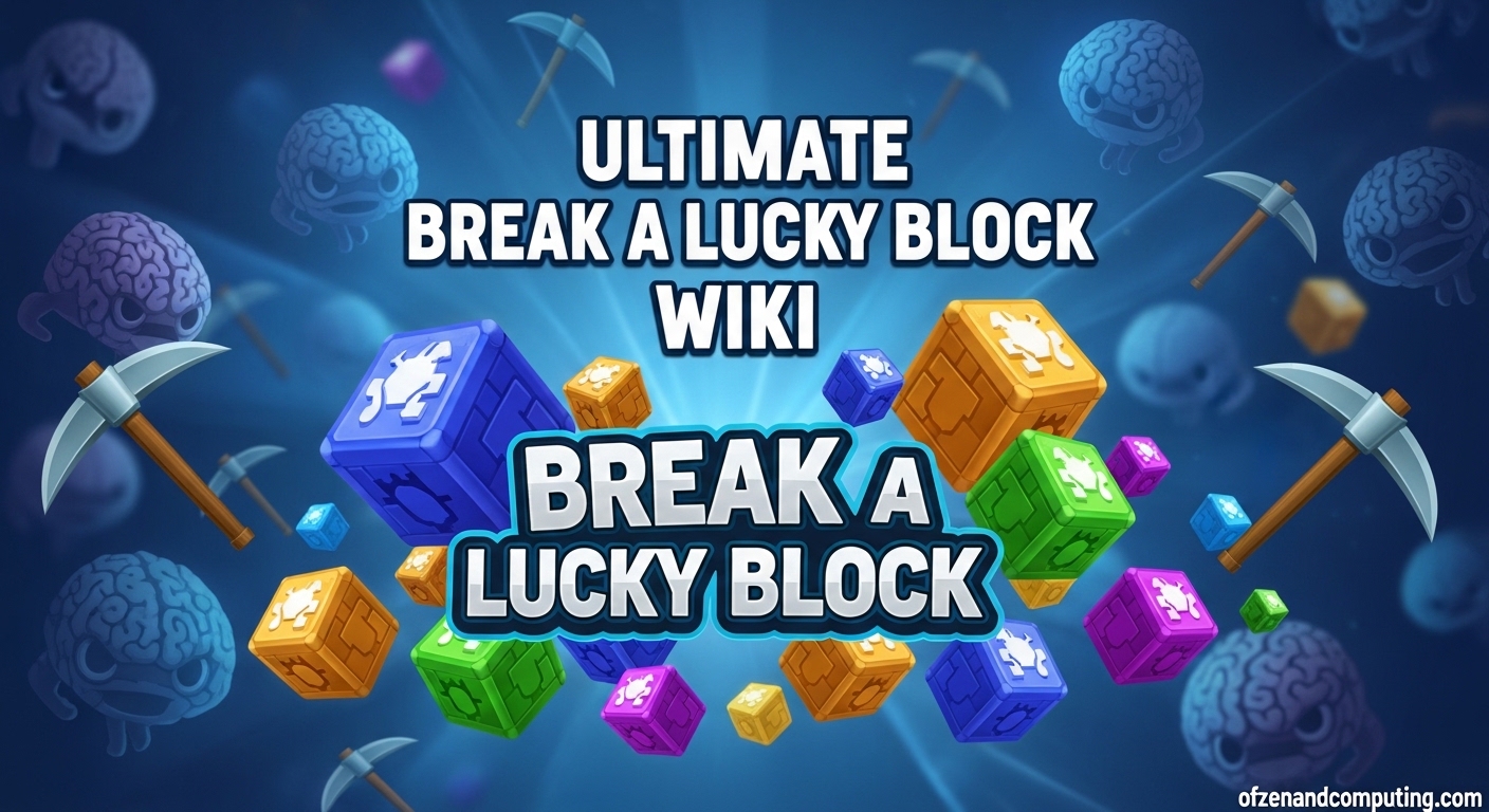 Break a Lucky Block Wiki Guide