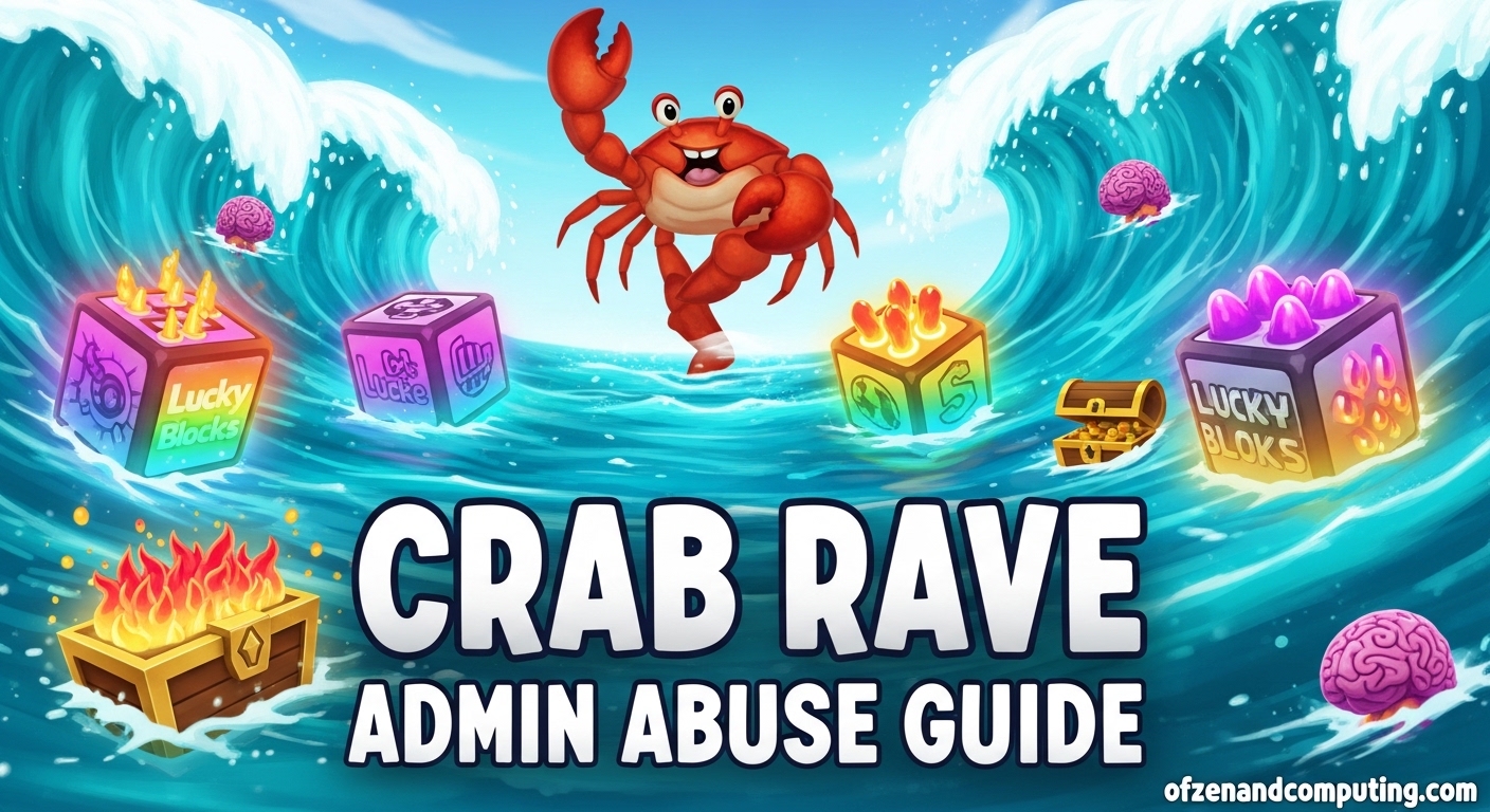 Crab Rave Admin Abuse Event