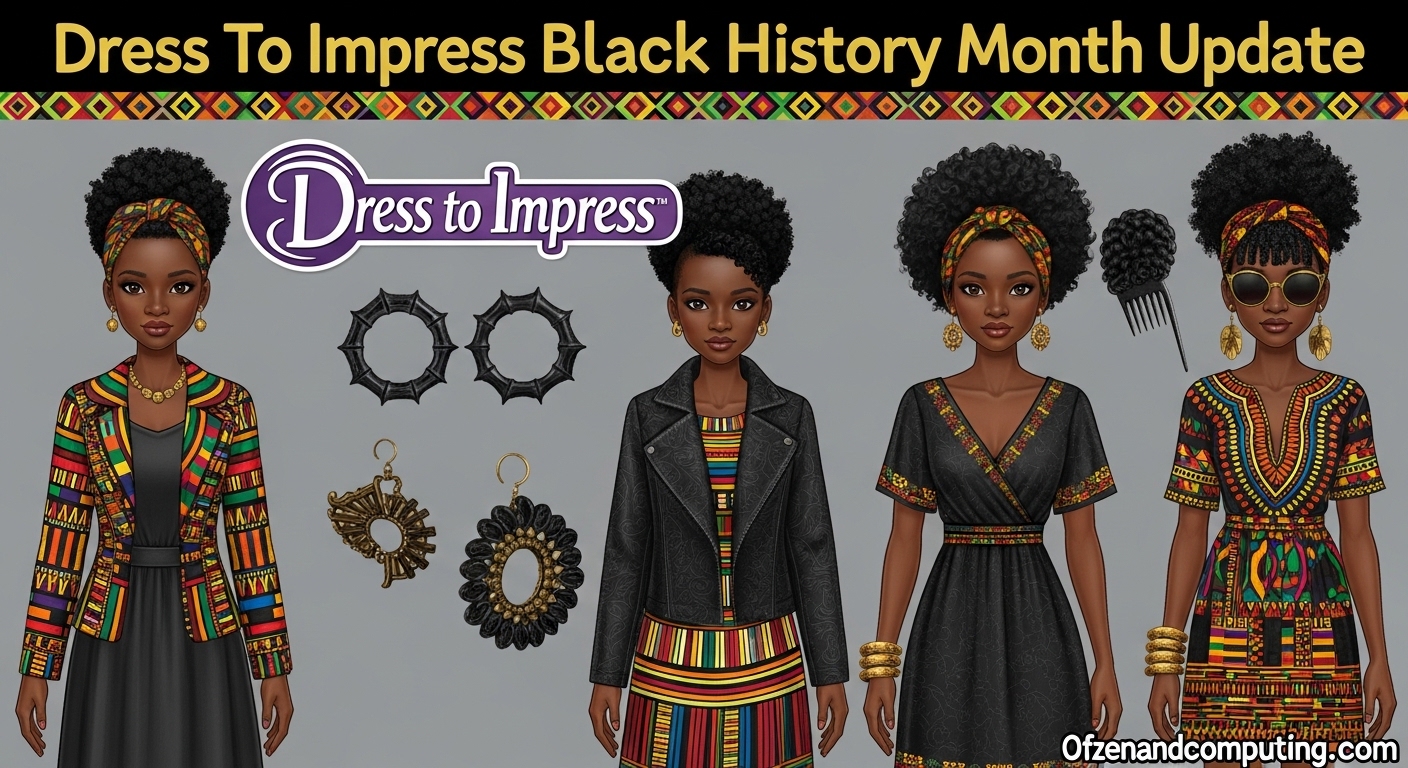 Dress To Impress Black History Month Update