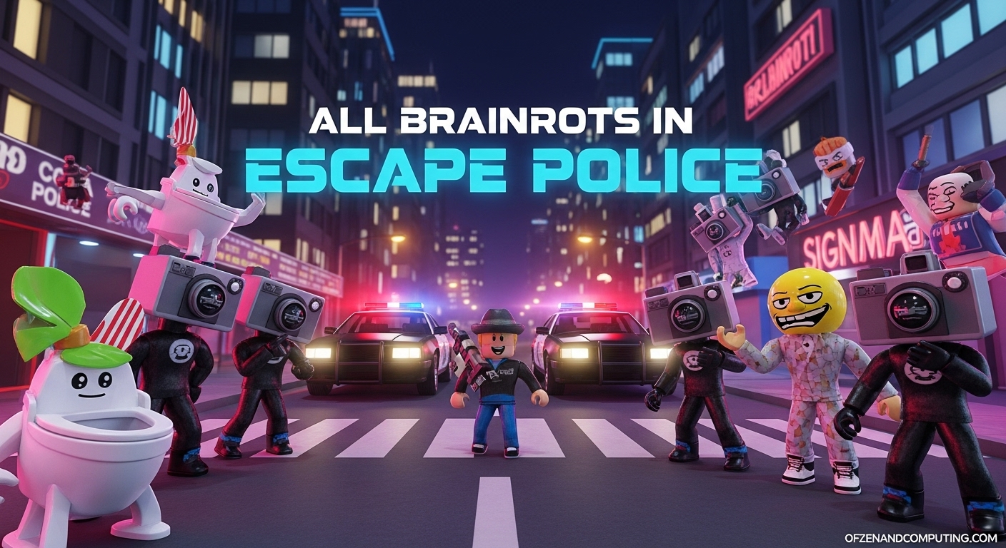 Escape Police Brainrots Locations Guide