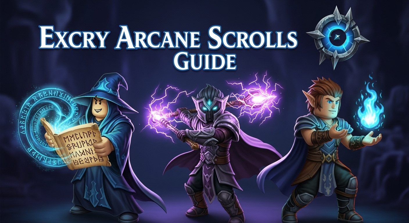 Excry Arcane Scrolls Guide