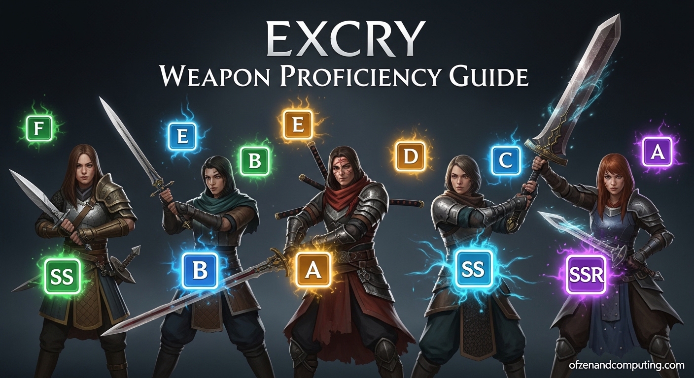 Excry Weapon Mastery Guide