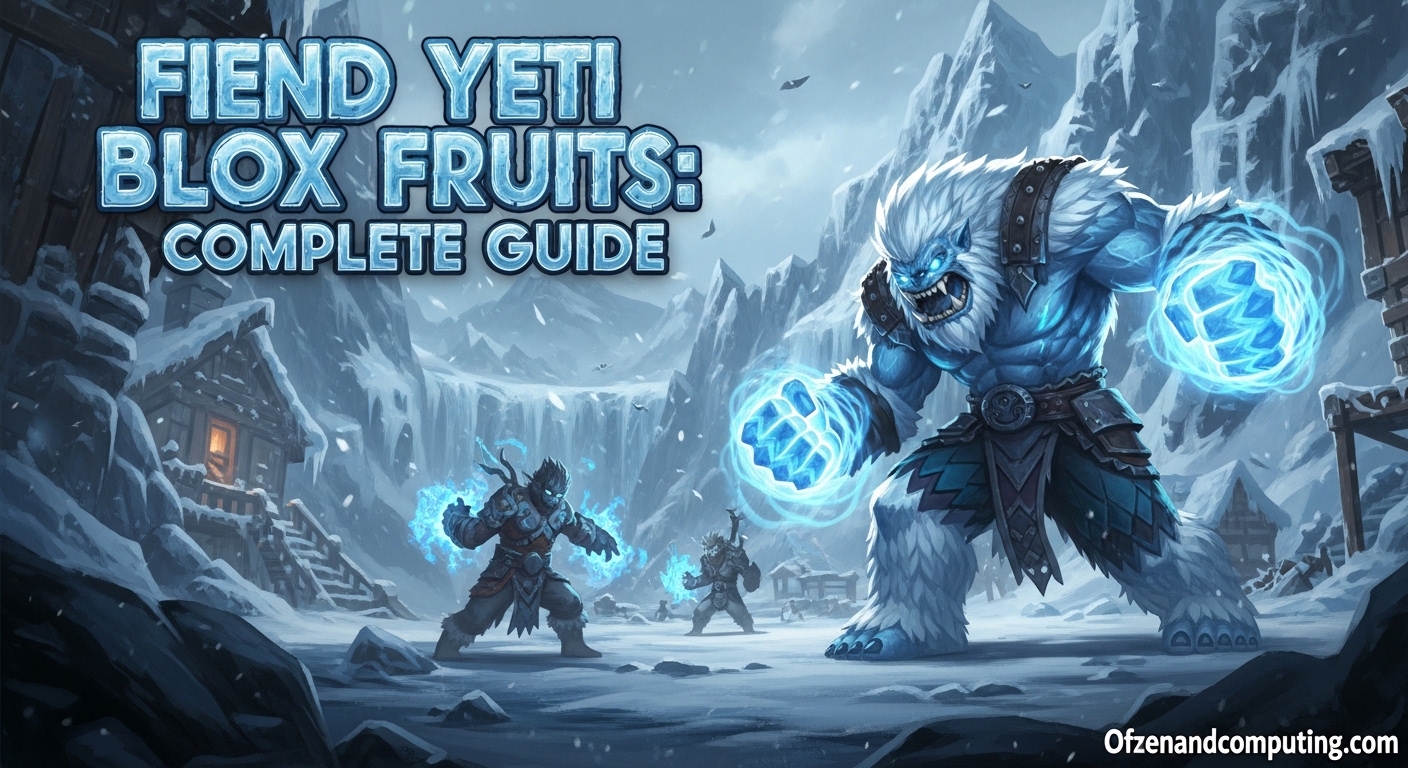 Fiend Yeti Mastery: Blox Fruits Complete Guide