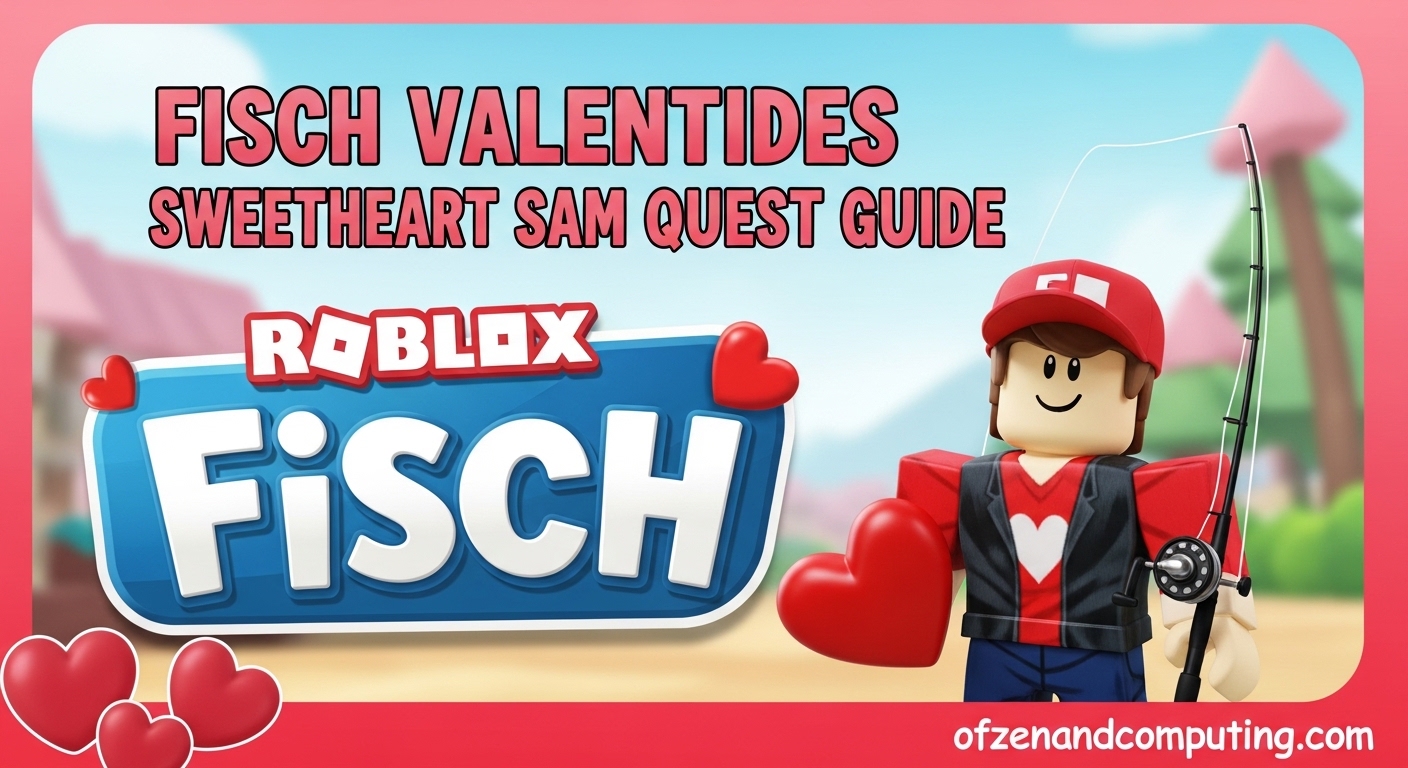 Fisch Valentides Sweetheart Sam Quest Guide