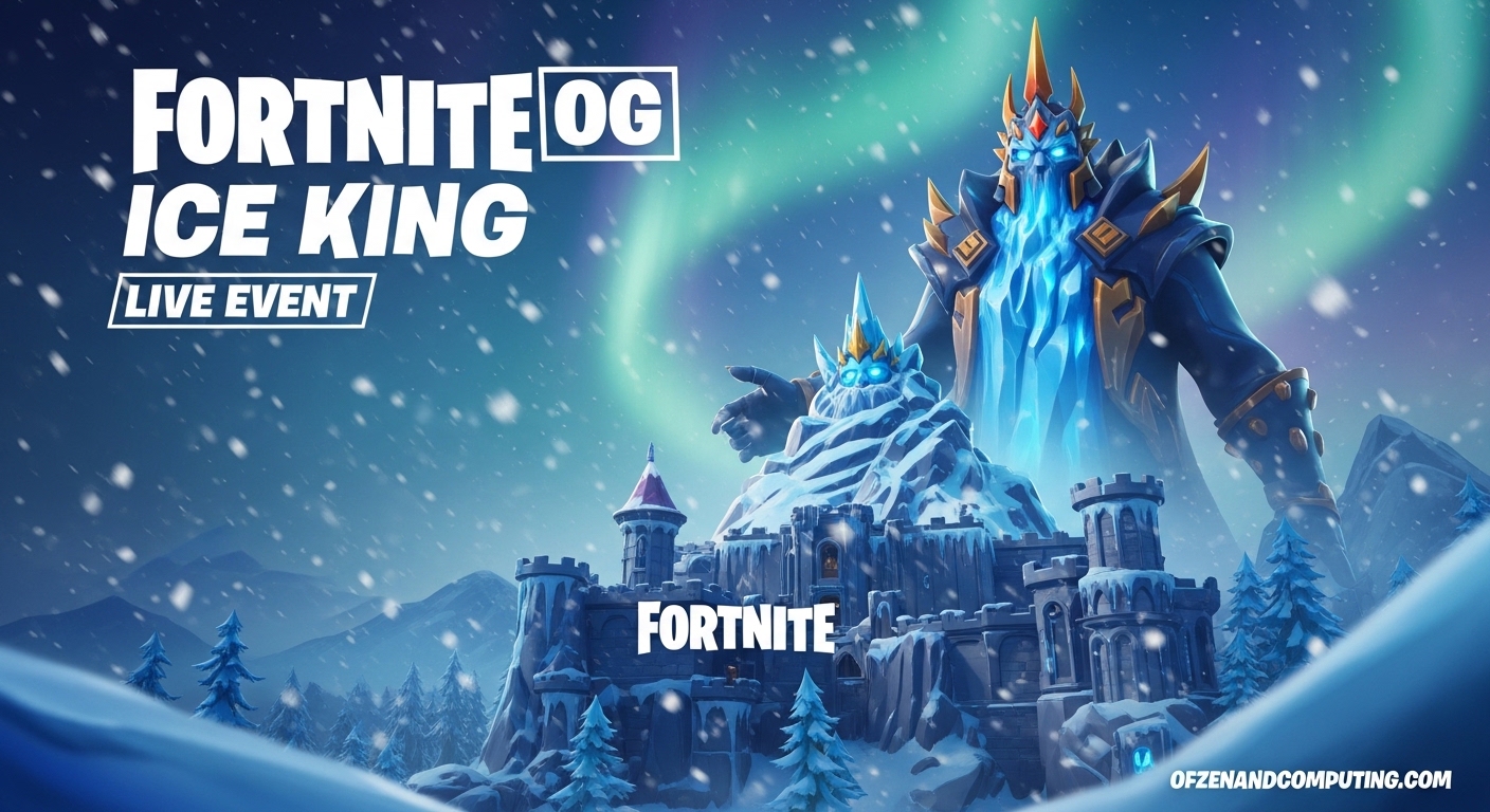 Fortnite OG Ice King Live Event