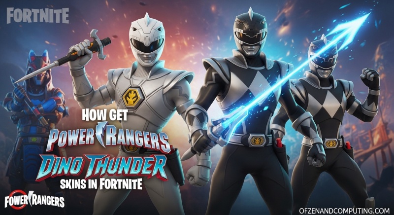 Get Power Rangers Dino Thunder Skins Fortnite
