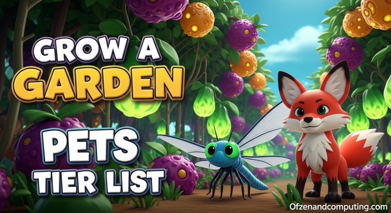 Grow a Garden Pets Tier List