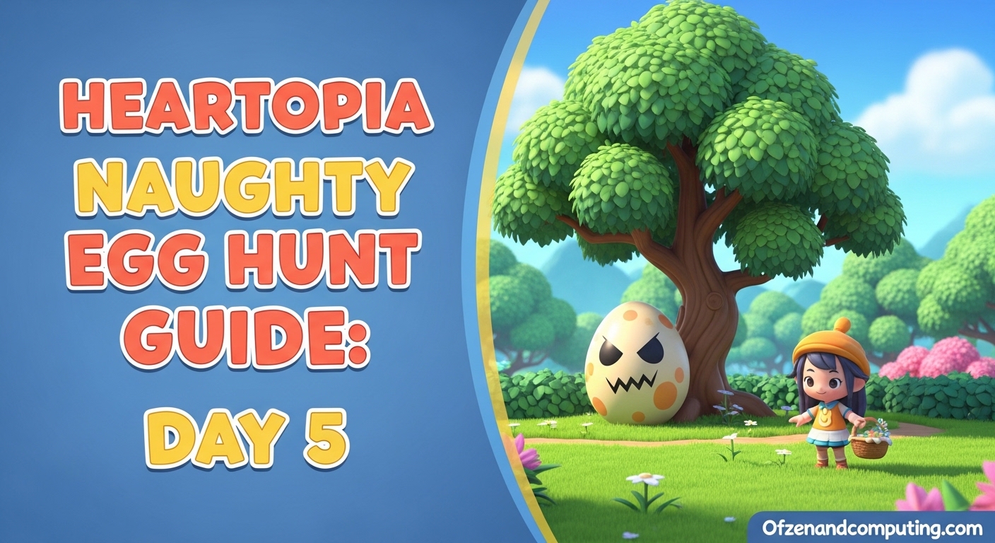 Heartopia Day 5 Naughty Egg Hunt