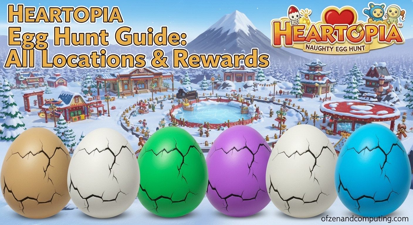 Heartopia Egg Hunt Guide