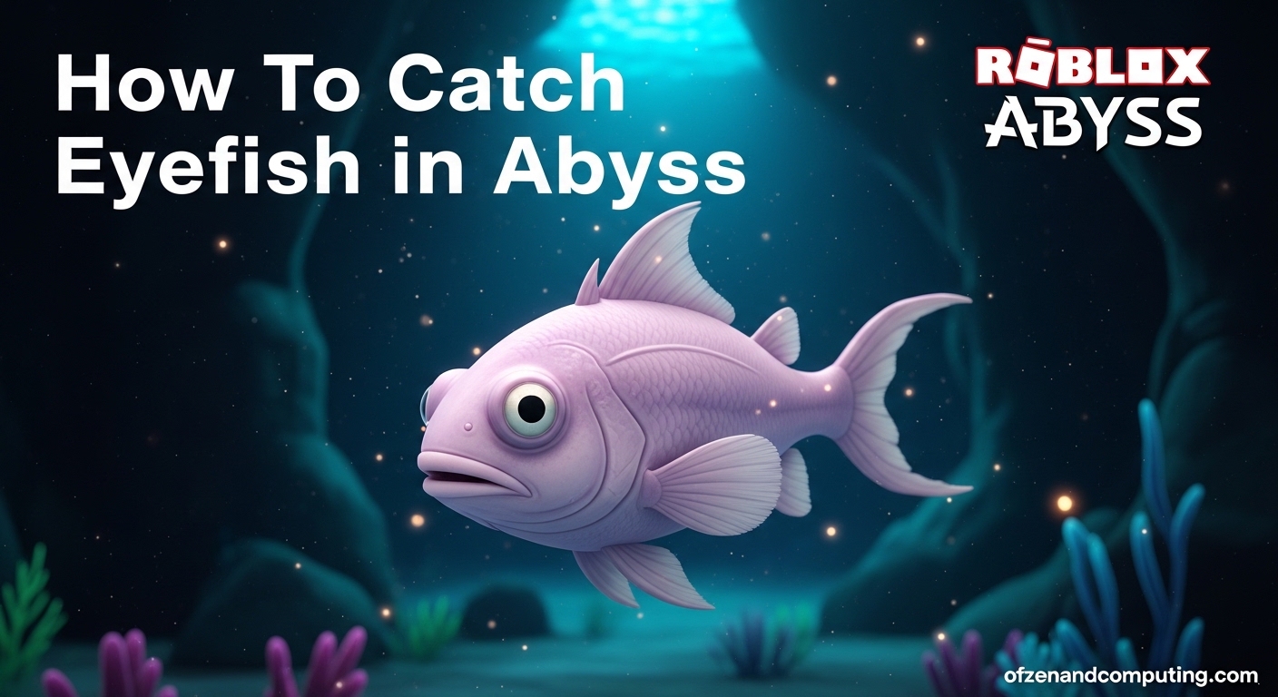 How To Catch Eyefish in Abyss