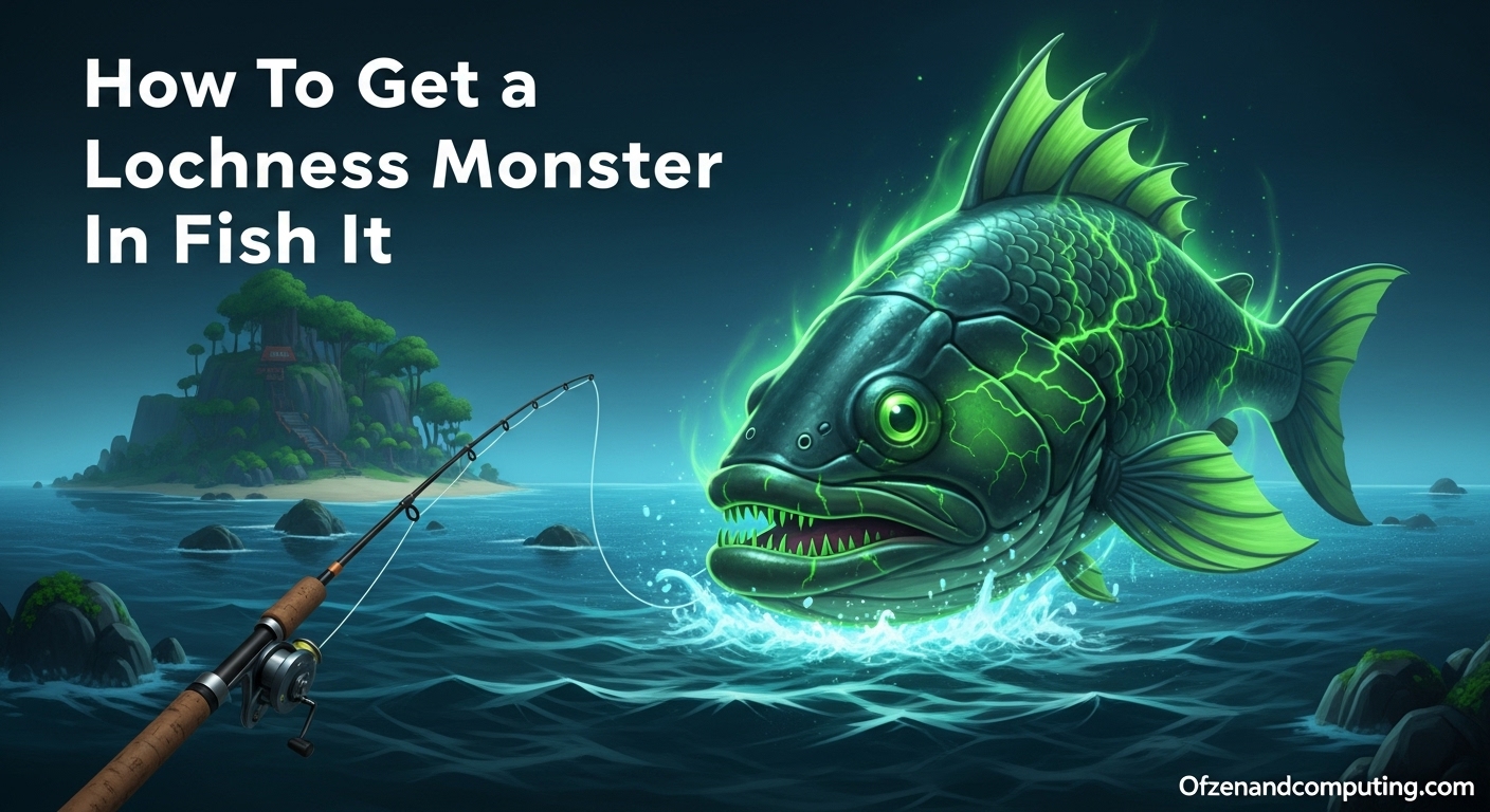 How To Catch Lochness Monster Fish It