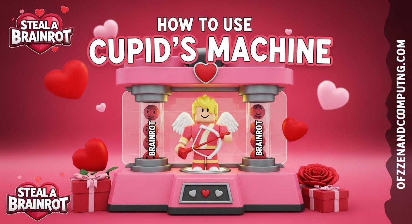 How To Use Cupid's Machine in Steal a Brainrot